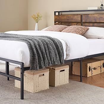 Amazon.com: Gyabnw Full Bed Frame, Full Size Bed Frame with